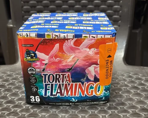 Torta 36 tiros 0.8 pulgadas flamingo Ref EV-C08014