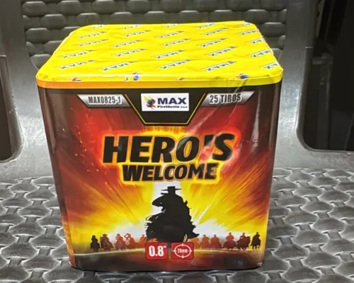 Torta de 25 tiros heros Ref MAX0825-1